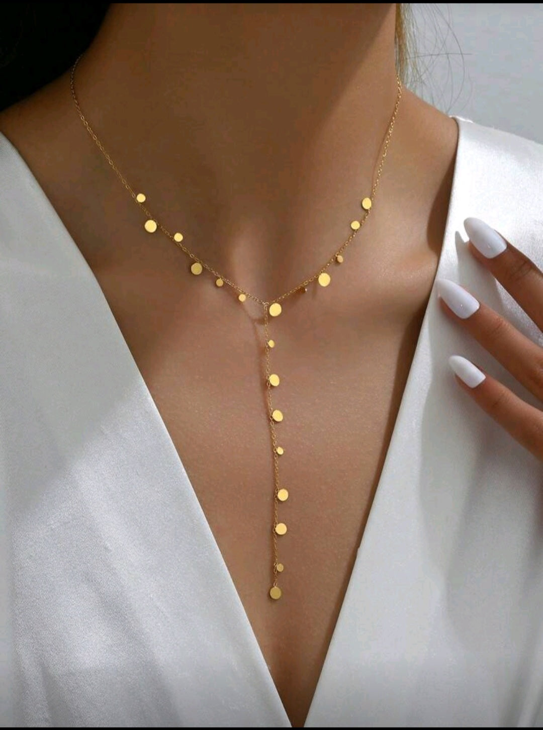 Sprinkles Halsband 18k guldpläterad Vattensäker