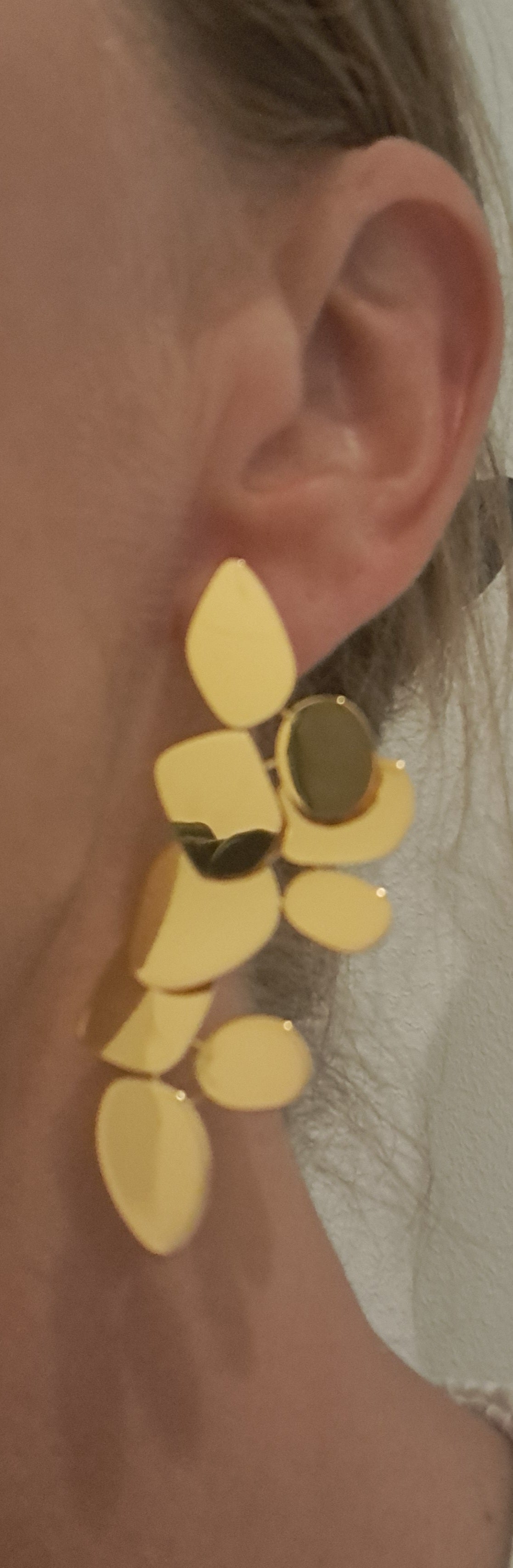 Örhänge Golden Flow