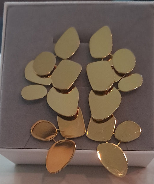 Örhänge Golden Flow