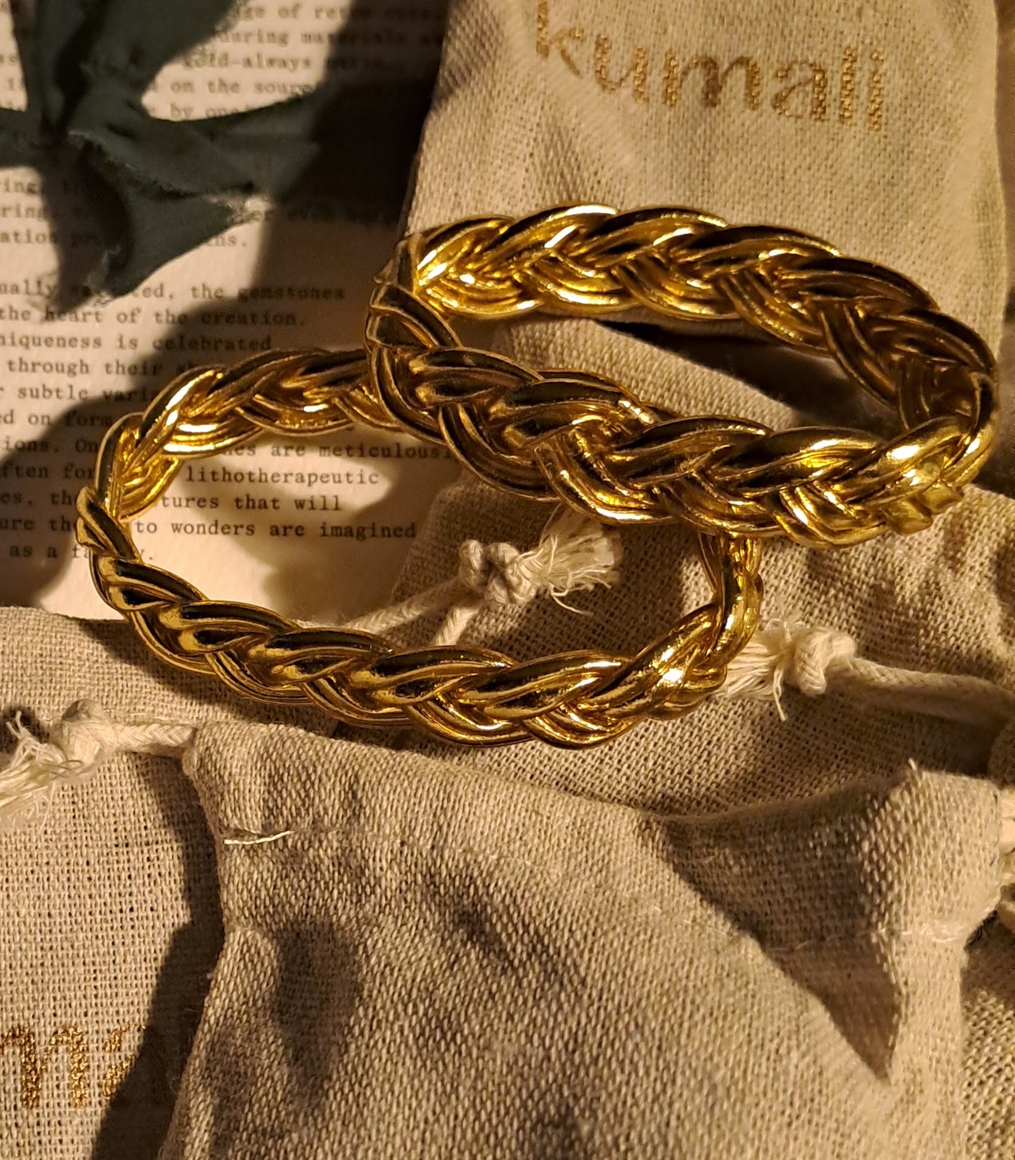 Kumali Armband dubbelflätade