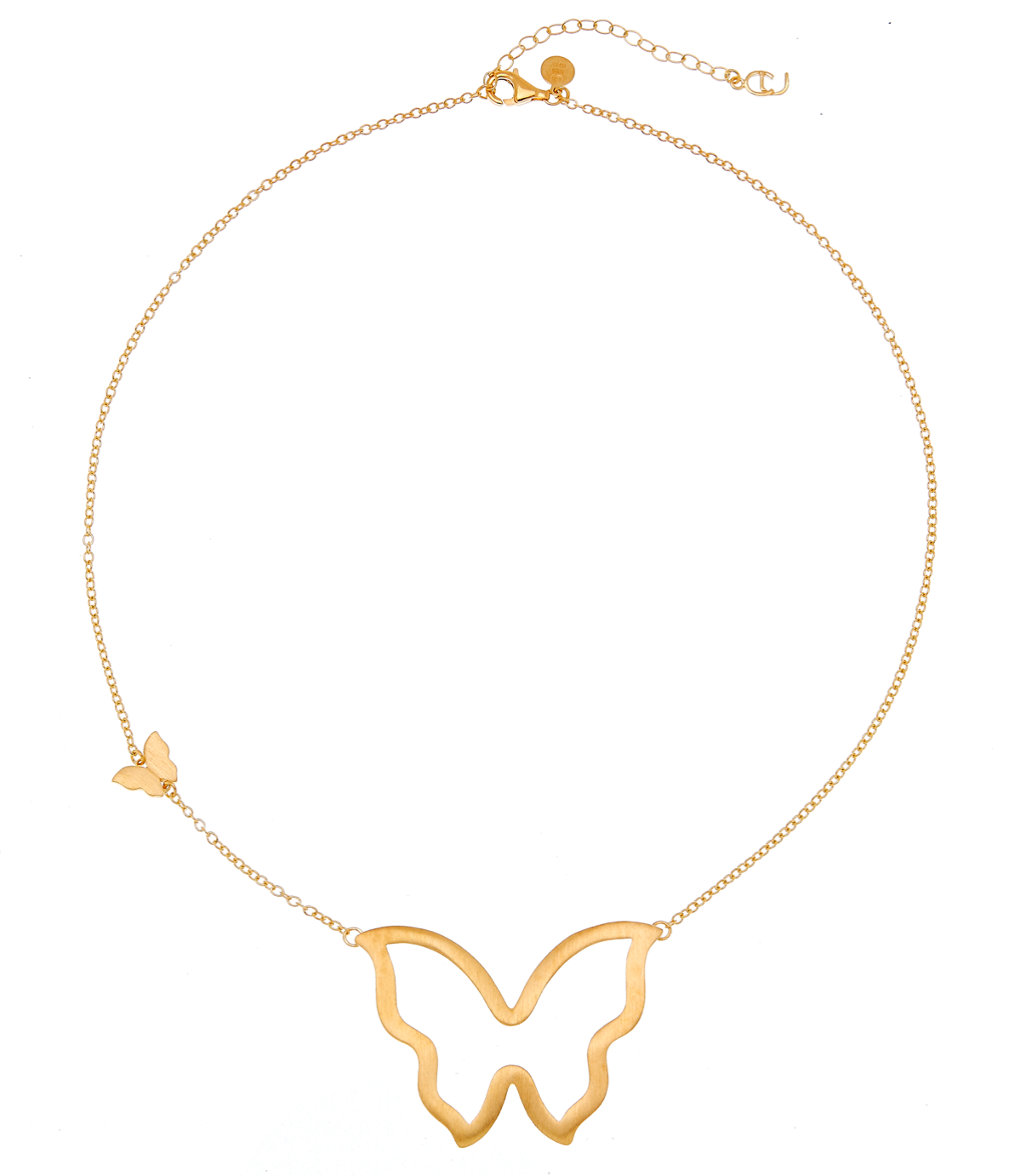 Fjäril Big Guld CU Jewellery