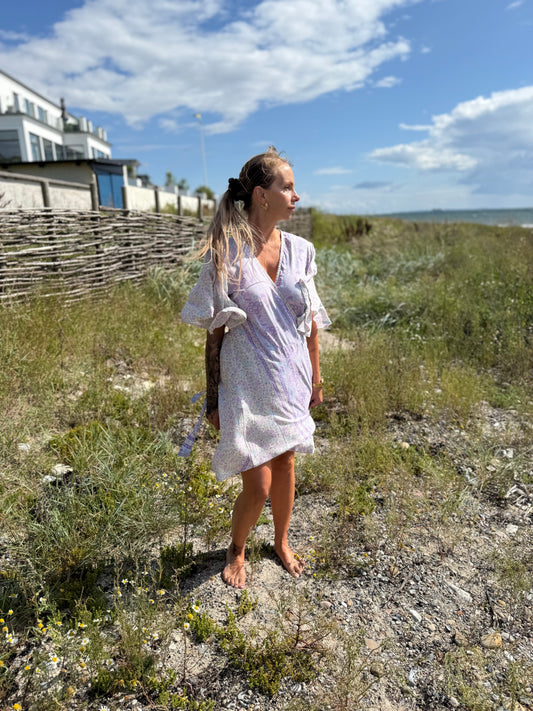 Kim Klänning kort kimono