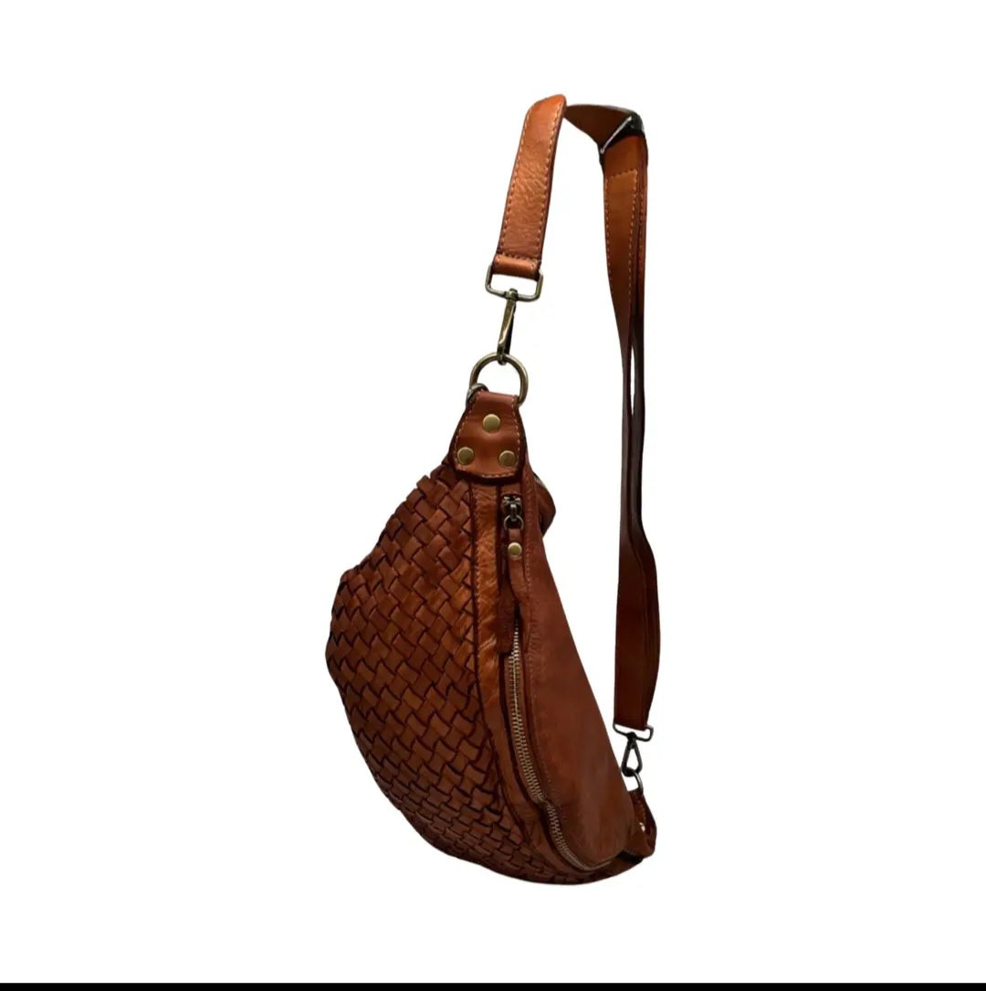 Ambra – handgjord italiensk läderväska