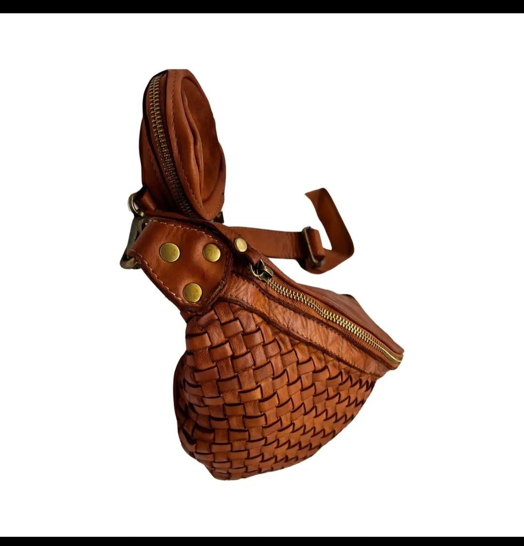 Ambra – handgjord italiensk läderväska