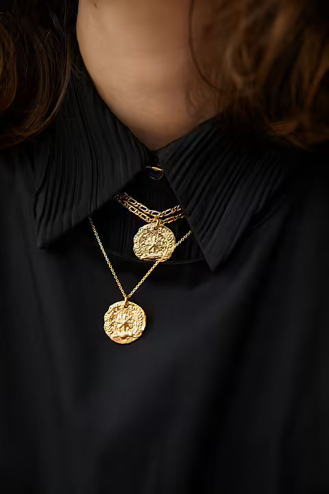 Victory long and short neck 75-85 gold CU Jewellery