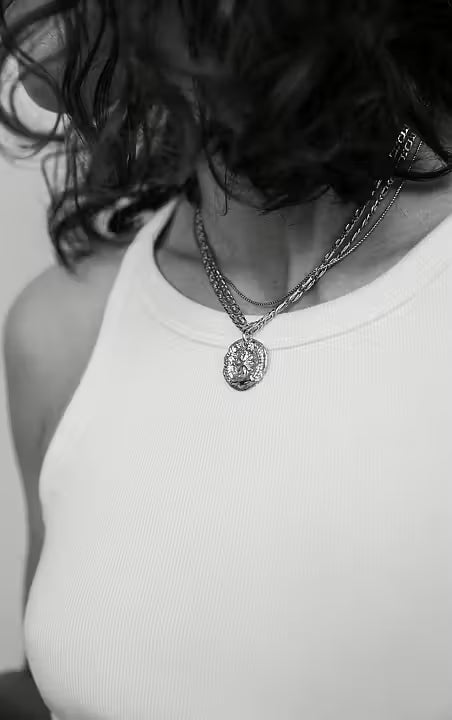 Victory long and short neck 75-85 Silver CU Jewellery