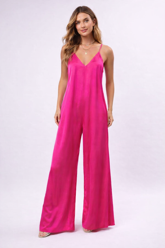 Jumpsuit satin